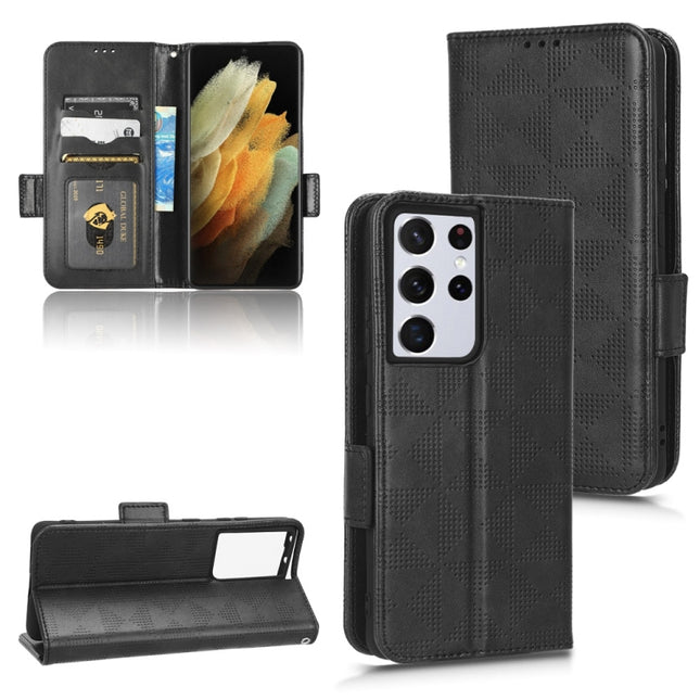 Symmetrical Triangle Leather Phone Case, For Samsung Galaxy M53 5G, For Samsung Galaxy S21 Ultra 5G, For Samsung Galaxy S21+ 5G, For Samsung Galaxy S21 5G