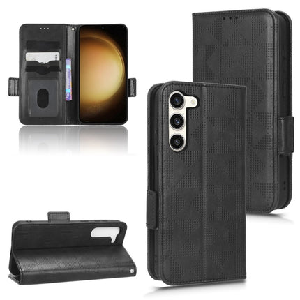 Symmetrical Triangle Leather Phone Case, For Samsung Galaxy S22 Ultra 5G, For Samsung Galaxy S22 5G, For Samsung Galaxy S22+ 5G, For Samsung Galaxy S23+ 5G