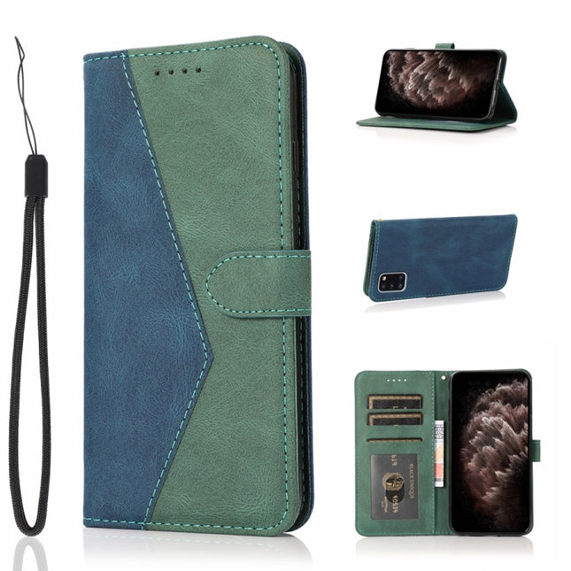 Dual-color Stitching Leather Phone Case, For Samsung Galaxy A31, For Samsung Galaxy A32 4G, For Samsung Galaxy A32 5G, For Samsung Galaxy A40