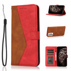 For Samsung Galaxy A72 5G / 4G / Brown Red