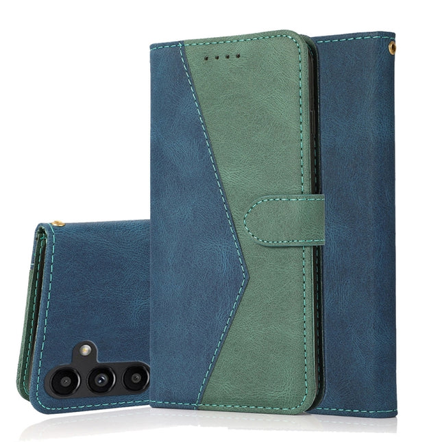 Dual-color Stitching Leather Phone Case, For Samsung Galaxy A15, For Samsung Galaxy A01, For Samsung Galaxy A25 5G, For Samsung Galaxy A35 5G
