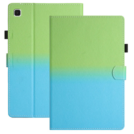 Stitching Gradient Leather Tablet Case, For Samsung Galaxy Tab A8 2021 X205 / X200, For Samsung Galaxy Tab S6 Lite SM-P610, For Lenovo Tab M10 Plus 10.6 3rd Gen 2022, For Lenovo Tab M10 HD Gen 2