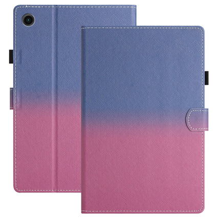Stitching Gradient Leather Tablet Case, For Samsung Galaxy Tab A8 2021 X205 / X200, For Samsung Galaxy Tab S6 Lite SM-P610, For Lenovo Tab M10 Plus 10.6 3rd Gen 2022, For Lenovo Tab M10 HD Gen 2