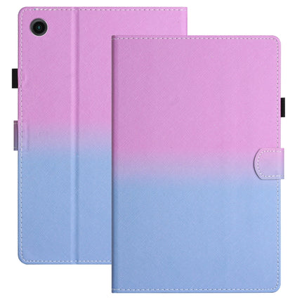 Stitching Gradient Leather Tablet Case, For Samsung Galaxy Tab A8 2021 X205 / X200, For Samsung Galaxy Tab S6 Lite SM-P610, For Lenovo Tab M10 Plus 10.6 3rd Gen 2022, For Lenovo Tab M10 HD Gen 2