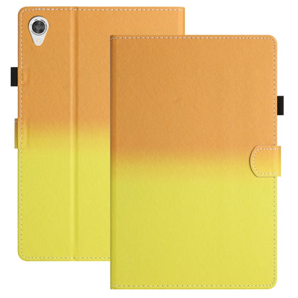 Stitching Gradient Leather Tablet Case, For Samsung Galaxy Tab A8 2021 X205 / X200, For Samsung Galaxy Tab S6 Lite SM-P610, For Lenovo Tab M10 Plus 10.6 3rd Gen 2022, For Lenovo Tab M10 HD Gen 2