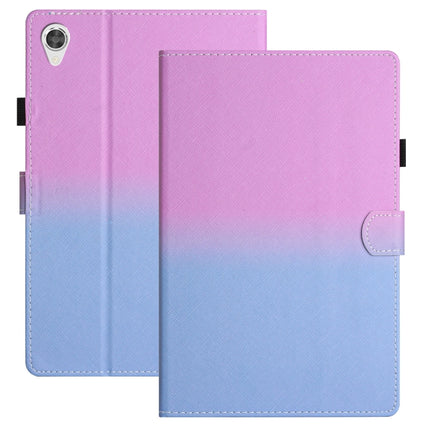 Stitching Gradient Leather Tablet Case, For Samsung Galaxy Tab A8 2021 X205 / X200, For Samsung Galaxy Tab S6 Lite SM-P610, For Lenovo Tab M10 Plus 10.6 3rd Gen 2022, For Lenovo Tab M10 HD Gen 2