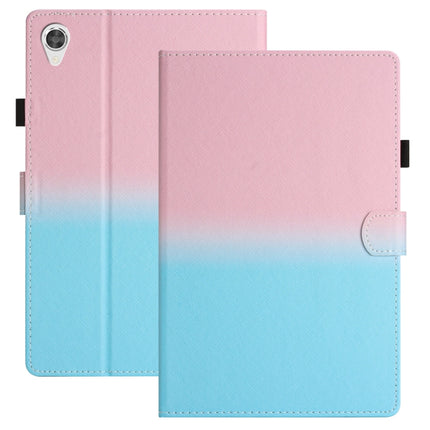 Stitching Gradient Leather Tablet Case, For Samsung Galaxy Tab A8 2021 X205 / X200, For Samsung Galaxy Tab S6 Lite SM-P610, For Lenovo Tab M10 Plus 10.6 3rd Gen 2022, For Lenovo Tab M10 HD Gen 2