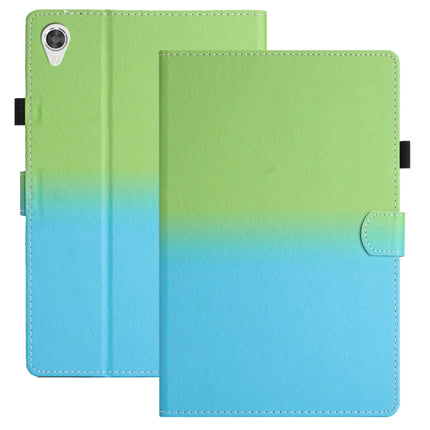 Stitching Gradient Leather Tablet Case, For Samsung Galaxy Tab A8 2021 X205 / X200, For Samsung Galaxy Tab S6 Lite SM-P610, For Lenovo Tab M10 Plus 10.6 3rd Gen 2022, For Lenovo Tab M10 HD Gen 2