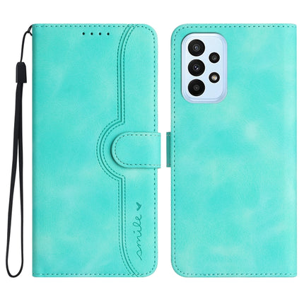 Heart Pattern Skin Feel Leather Phone Case, For Samsung Galaxy A50/A50s, For Samsung Galaxy A51 4G, For Samsung Galaxy A51 5G, For Samsung Galaxy A52 4G/5G