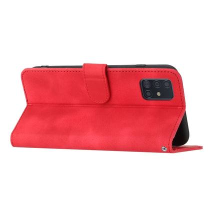 Heart Pattern Skin Feel Leather Phone Case, For Samsung Galaxy A71 5G, For Samsung Galaxy A72 4G/5G, For Samsung Galaxy A73 5G, For Samsung Galaxy M13 India/F13