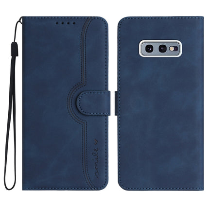Heart Pattern Skin Feel Leather Phone Case, For Samsung Galaxy S10e, For Samsung Galaxy S20, For Samsung Galaxy S20 FE 5G, For Samsung Galaxy S20+