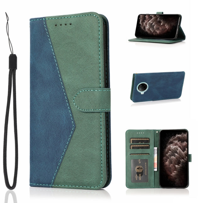 Dual-color Stitching Leather Phone Case, For Xiaomi Redmi Note 9 Pro 5G, For Xiaomi Redmi Note 8, For Xiaomi Redmi Note 8 Pro, For Xiaomi Redmi Note 8T