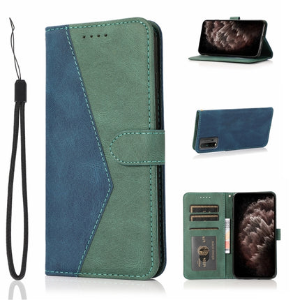 Dual-color Stitching Leather Phone Case, For Xiaomi Redmi 9C, For Xiaomi Redmi 9T