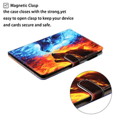 Cross Texture Painted Horizontal  Leather Case with Sleep / Wake-up Function & Card Slot & Holder & Wallet, For Galaxy Tab A 8.0 (2019) T290, For Galaxy Tab A 10.1 (2019) T510, For Galaxy Tab S5e T720, For iPad Air, For iPad 10.2