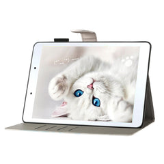 Horizontale Lederhülle mit Kreuzstruktur, Schlaf-/Weckfunktion, Kartenfach, Halterung und Geldbörse, für Galaxy Tab A 8.0 (2019) T290, für Galaxy Tab A 10.1 (2019) T510, für Galaxy Tab S5e T720, für iPad Air, für iPad 10.2