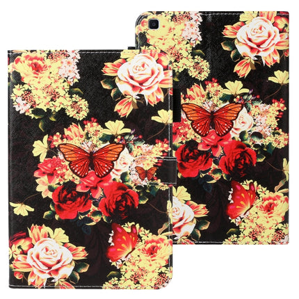 Horizontale Lederhülle mit Kreuzstruktur, Schlaf-/Weckfunktion, Kartenfach, Halterung und Geldbörse, für Galaxy Tab A 8.0 (2019) T290, für Galaxy Tab A 10.1 (2019) T510, für Galaxy Tab S5e T720, für iPad Air, für iPad 10.2