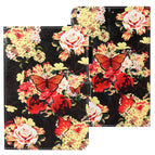 Für iPad 10.2 / Schwarze Pfingstrose