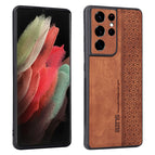 For Samsung Galaxy S21 Ultra 5G / Brown