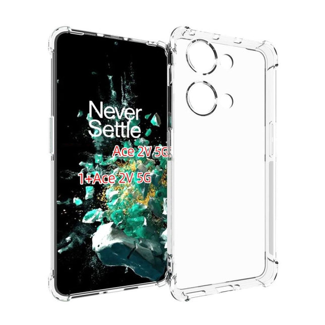Shockproof Non-slip Thickening TPU Phone Case, For OnePlus Ace 2V, For Realme C55