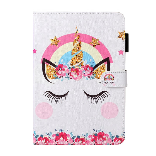 Funda de cuero horizontal pintada con textura cruzada con función de suspensión/activación, ranura para tarjetas, soporte y billetera, para iPad 10.2, iPad Air, iPad Air 2, iPad de 9.7 pulgadas (2017), iPad 9.7 (2018), iPad Pro 9.7