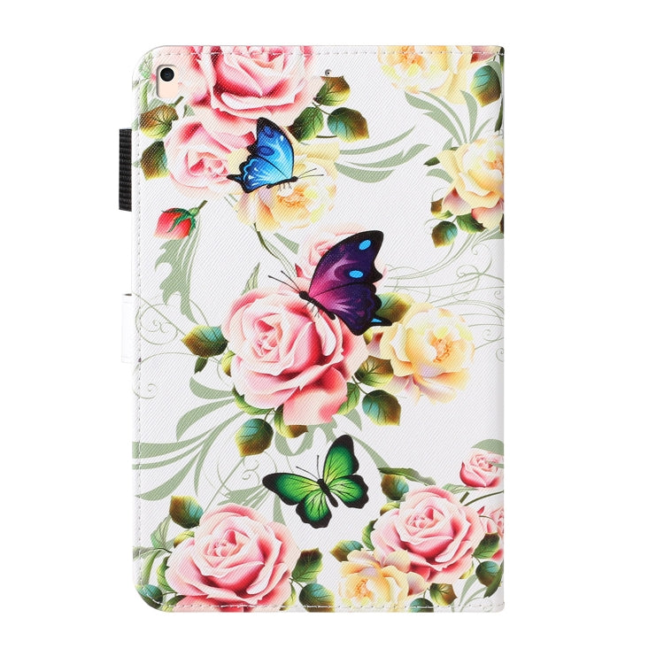 Cross Texture Painted Horizontal  Leather Case with Sleep / Wake-up Function & Card Slot & Holder & Wallet, For iPad 10.2, For iPad Air, For iPad Air 2, For iPad 9.7 inch (2017), For iPad 9.7 (2018), For iPad Pro 9.7, For iPad Mini / 5 / 4 / 3 / 2 /1��...