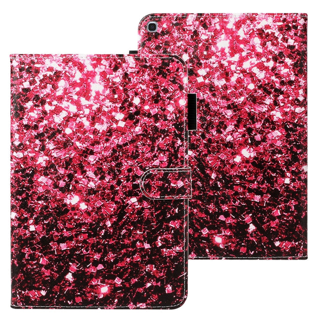 Cross Texture Painted Horizontal  Leather Case with Sleep / Wake-up Function & Card Slot & Holder & Wallet, For iPad 10.2, For iPad Air, For iPad Air 2, For iPad 9.7 inch (2017), For iPad 9.7 (2018), For iPad Pro 9.7, For iPad Mini / 5 / 4 / 3 / 2 /1  ...