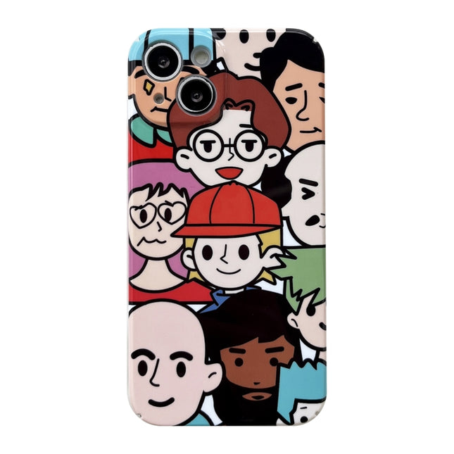 Precise Hole Glossy PC Phone Case, For iPhone 14, For iPhone 14 Plus, For iPhone 14 Pro