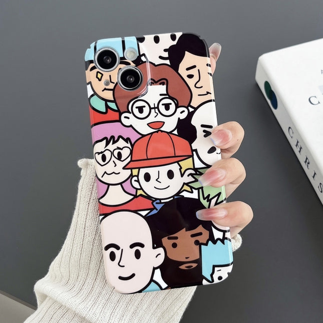 Precise Hole Glossy PC Phone Case, For iPhone 14, For iPhone 14 Plus, For iPhone 14 Pro