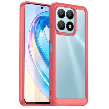 Colorful Series Acrylic + TPU Phone Case, For Honor X8a