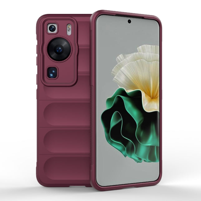 Magic Shield TPU + Flannel Phone Case, For Huawei P60