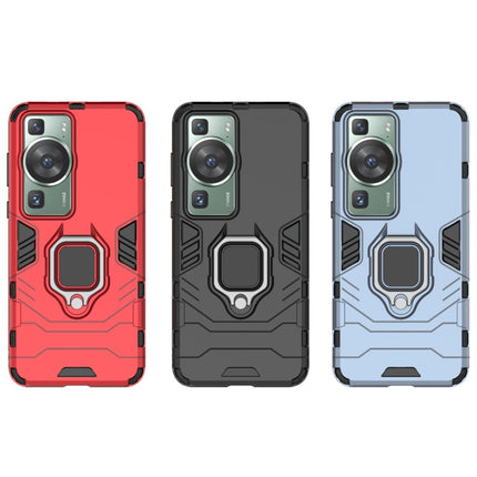 PC + TPU Shockproof Protective Phone Case with Magnetic Ring Holder, For Huawei P60