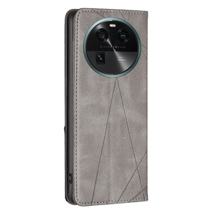 Prismatic Invisible Magnetic Leather Phone Case, For OPPO Find X6 5G, For OPPO Find X6 Pro 5G, For Realme C55, For Xiaomi Redmi Note 12 4G Global