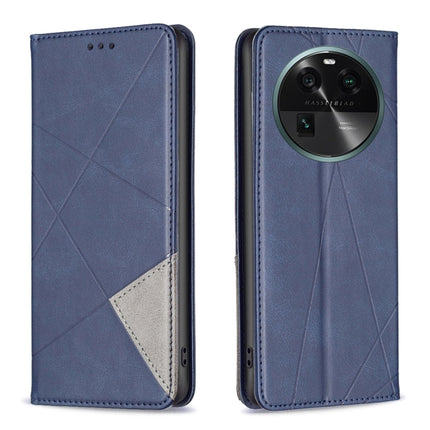 Prismatic Invisible Magnetic Leather Phone Case, For OPPO Find X6 5G, For OPPO Find X6 Pro 5G, For Realme C55, For Xiaomi Redmi Note 12 4G Global