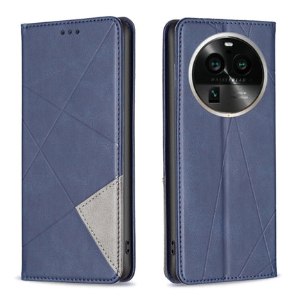 Prismatic Invisible Magnetic Leather Phone Case, For OPPO Find X6 5G, For OPPO Find X6 Pro 5G, For Realme C55, For Xiaomi Redmi Note 12 4G Global