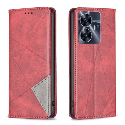 Prismatic Invisible Magnetic Leather Phone Case, For OPPO Find X6 5G, For OPPO Find X6 Pro 5G, For Realme C55, For Xiaomi Redmi Note 12 4G Global