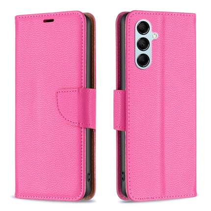 Litchi Texture Pure Color Leather Phone Case, For Samsung Galaxy M14 5G