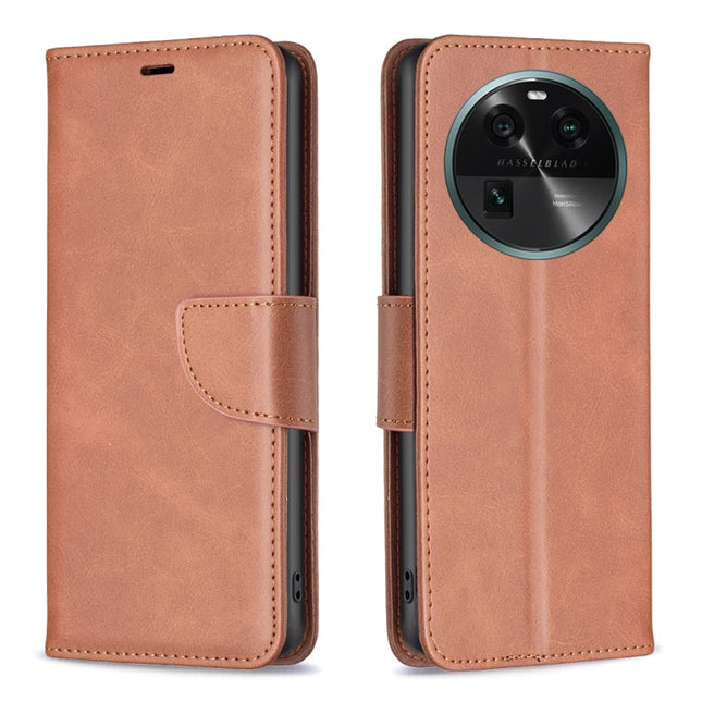 Lambskin Texture Leather Phone Case, For OPPO Find X6 5G, For OPPO Find X6 Pro 5G, For Realme C55, For Xiaomi Redmi Note 12 4G Global