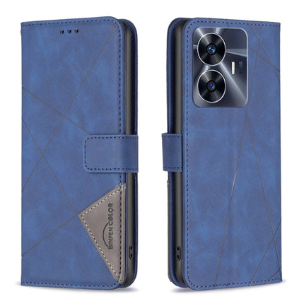 Magnetic Buckle Rhombus Texture Leather Phone Case, For OPPO Find X6 5G, For OPPO Find X6 Pro 5G, For Realme C55, For Xiaomi Redmi Note 12 4G Global