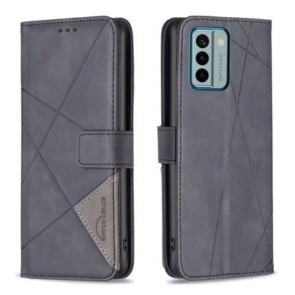 Magnetic Buckle Rhombus Texture Leather Phone Case, For Samsung Galaxy A24 4G, For Samsung Galaxy M14 5G, For Nokia G22