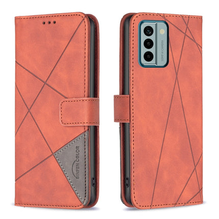 Magnetic Buckle Rhombus Texture Leather Phone Case, For Samsung Galaxy A24 4G, For Samsung Galaxy M14 5G, For Nokia G22