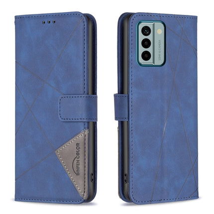 Magnetic Buckle Rhombus Texture Leather Phone Case, For Samsung Galaxy A24 4G, For Samsung Galaxy M14 5G, For Nokia G22