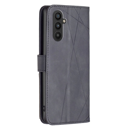 Magnetic Buckle Rhombus Texture Leather Phone Case, For Samsung Galaxy A24 4G, For Samsung Galaxy M14 5G, For Nokia G22