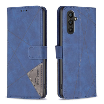 Magnetic Buckle Rhombus Texture Leather Phone Case, For Samsung Galaxy A24 4G, For Samsung Galaxy M14 5G, For Nokia G22