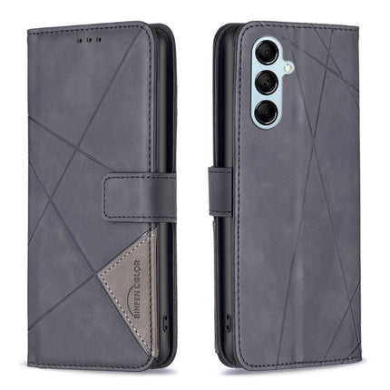 Magnetic Buckle Rhombus Texture Leather Phone Case, For Samsung Galaxy A24 4G, For Samsung Galaxy M14 5G, For Nokia G22