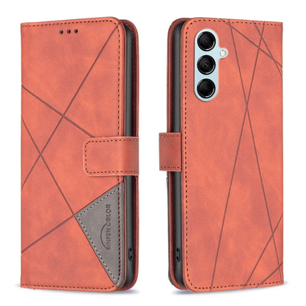 Magnetic Buckle Rhombus Texture Leather Phone Case, For Samsung Galaxy A24 4G, For Samsung Galaxy M14 5G, For Nokia G22