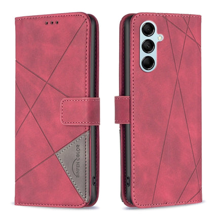 Magnetic Buckle Rhombus Texture Leather Phone Case, For Samsung Galaxy A24 4G, For Samsung Galaxy M14 5G, For Nokia G22