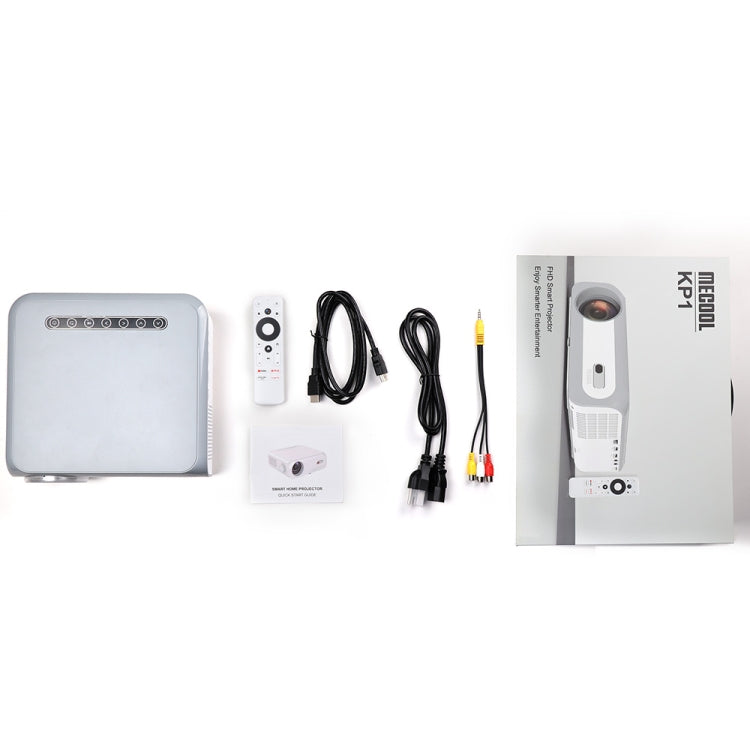 MECOOL KP1 1920x1080P 700ANSI Lumen Tragbarer Mini-LCD-Smart-Projektor, KP1
