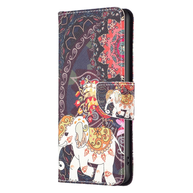 Colored Drawing Leather Phone Case, For Xiaomi Redmi Note 12 4G Global, For Nokia G22