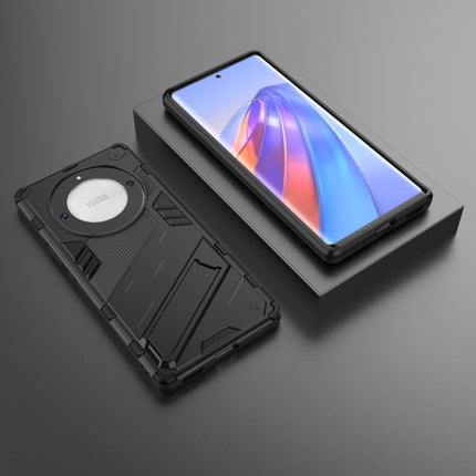 Punk Armor PC + TPU Phone Case with Holder, For Honor X9a/X40 5G/Magic5 Lite