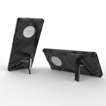 Punk Armor PC + TPU Phone Case with Holder, For Honor X9a/X40 5G/Magic5 Lite